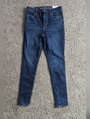 American Eagle Outfitters Dark Indigo Skinny Jeans